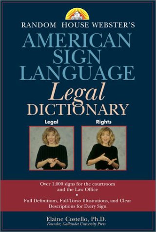 Algopix Similar Product 20 - Random House Websters American Sign