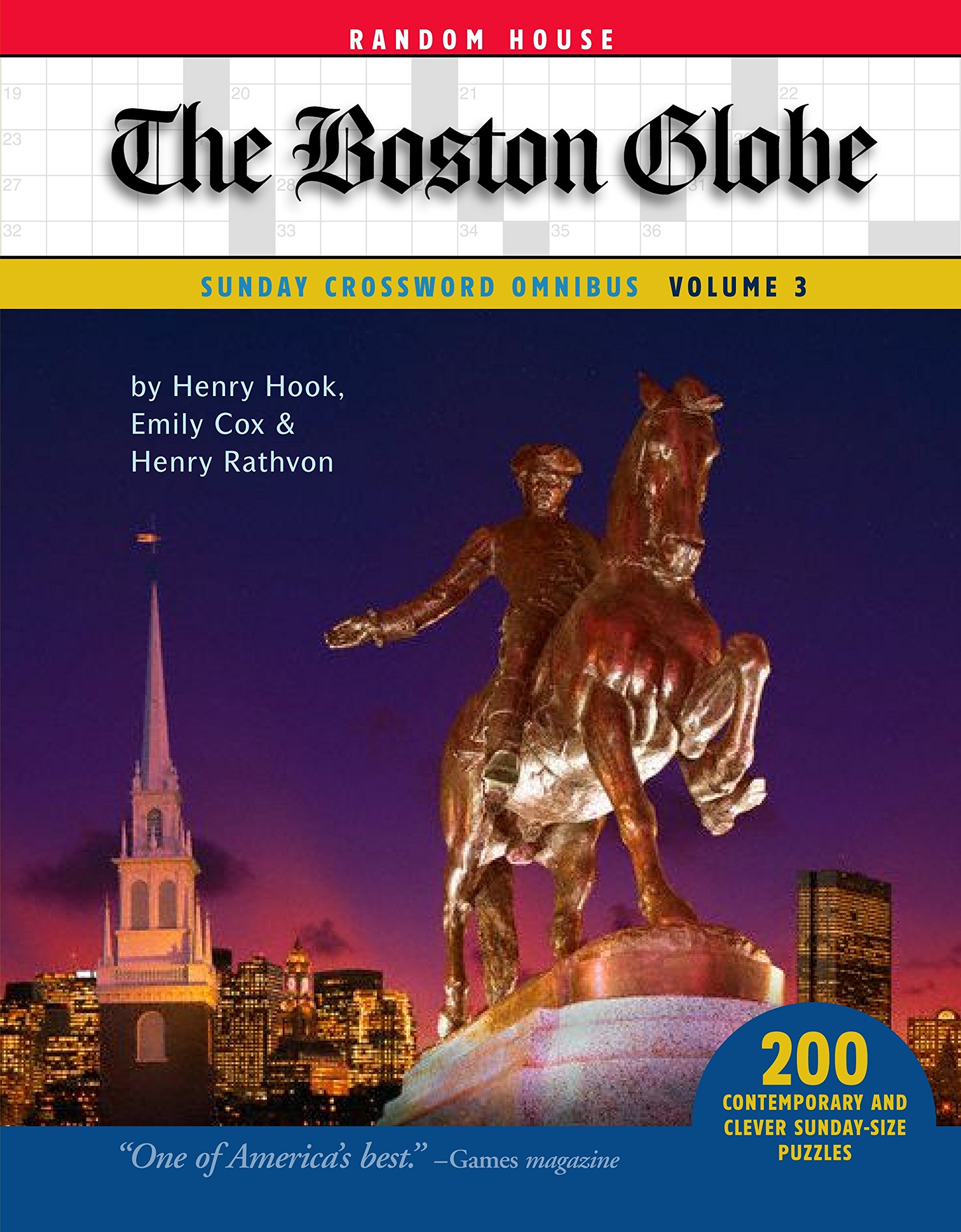 Algopix Similar Product 12 - The Boston Globe Sunday Crossword