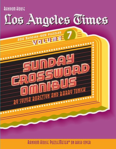 Algopix Similar Product 8 - Los Angeles Times Sunday Crossword