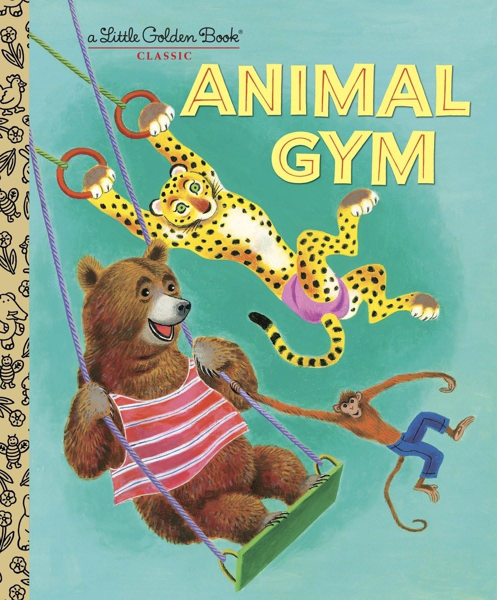 Algopix Similar Product 12 - Animal Gym (Little Golden Book)
