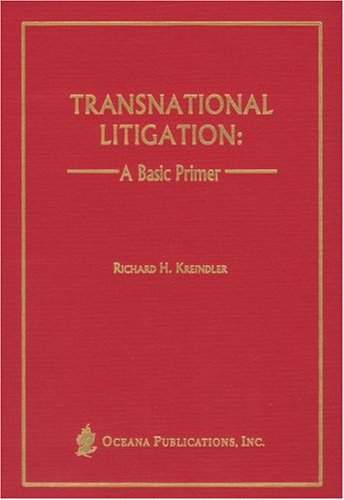 Algopix Similar Product 11 - Transnational Litigation: A Basic Primer