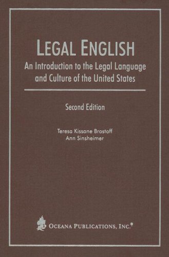 Algopix Similar Product 2 - Legal English An Introduction to the