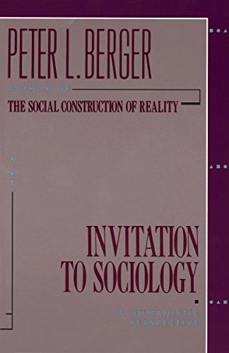 Algopix Similar Product 7 - Invitation to Sociology A Humanistic