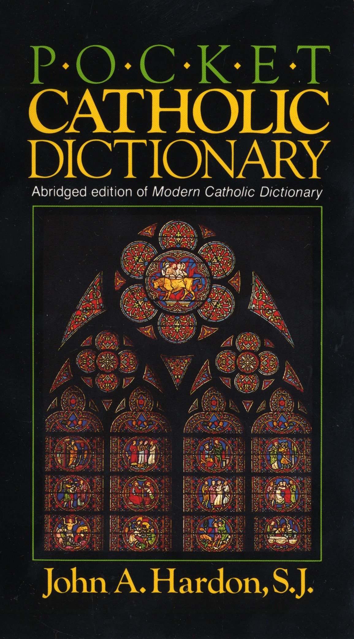 Algopix Similar Product 10 - Pocket Catholic Dictionary Abridged