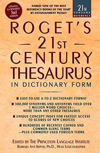 Algopix Similar Product 5 - Rogets 21st Century Thesaurus Updated