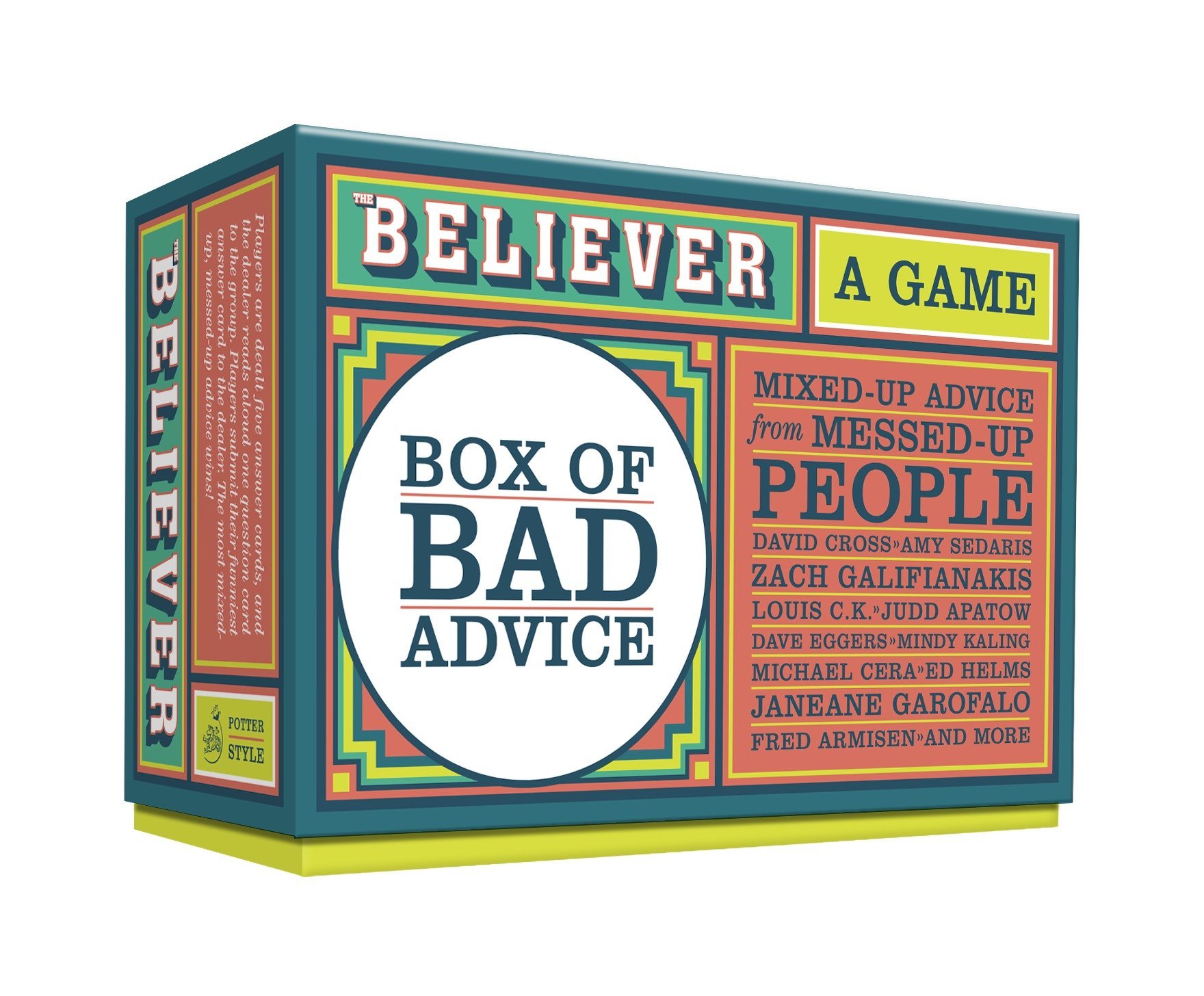 Algopix Similar Product 4 - The Believer Box of Bad Advice: A Game
