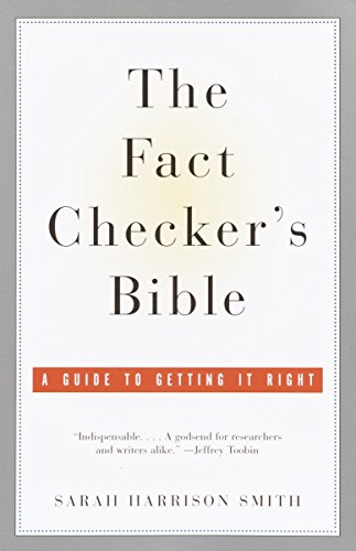 Algopix Similar Product 11 - The Fact Checkers Bible A Guide to