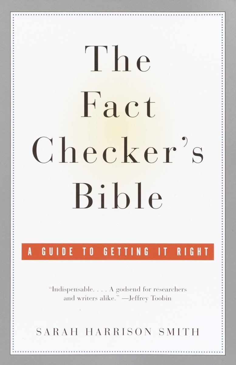 Algopix Similar Product 10 - The Fact Checkers Bible A Guide to