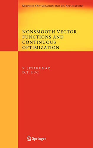 Algopix Similar Product 3 - Nonsmooth Vector Functions and