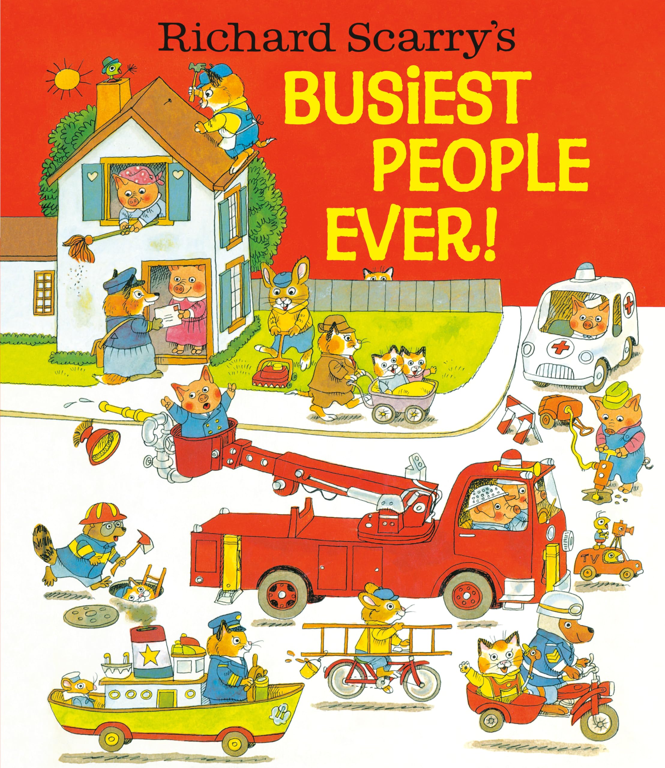 Algopix Similar Product 11 - Richard Scarry's Busiest People Ever!