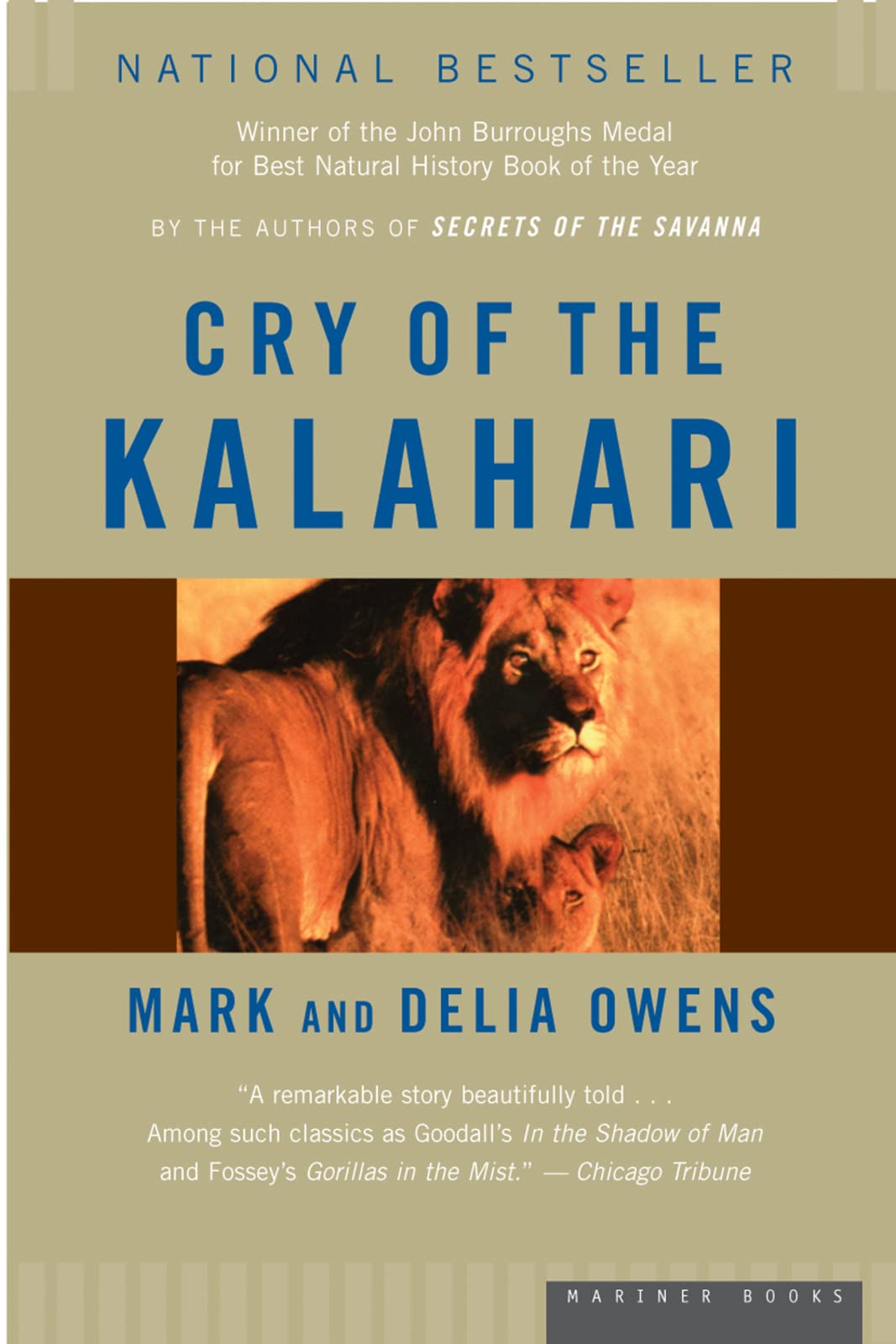 Algopix Similar Product 3 - Cry of the Kalahari