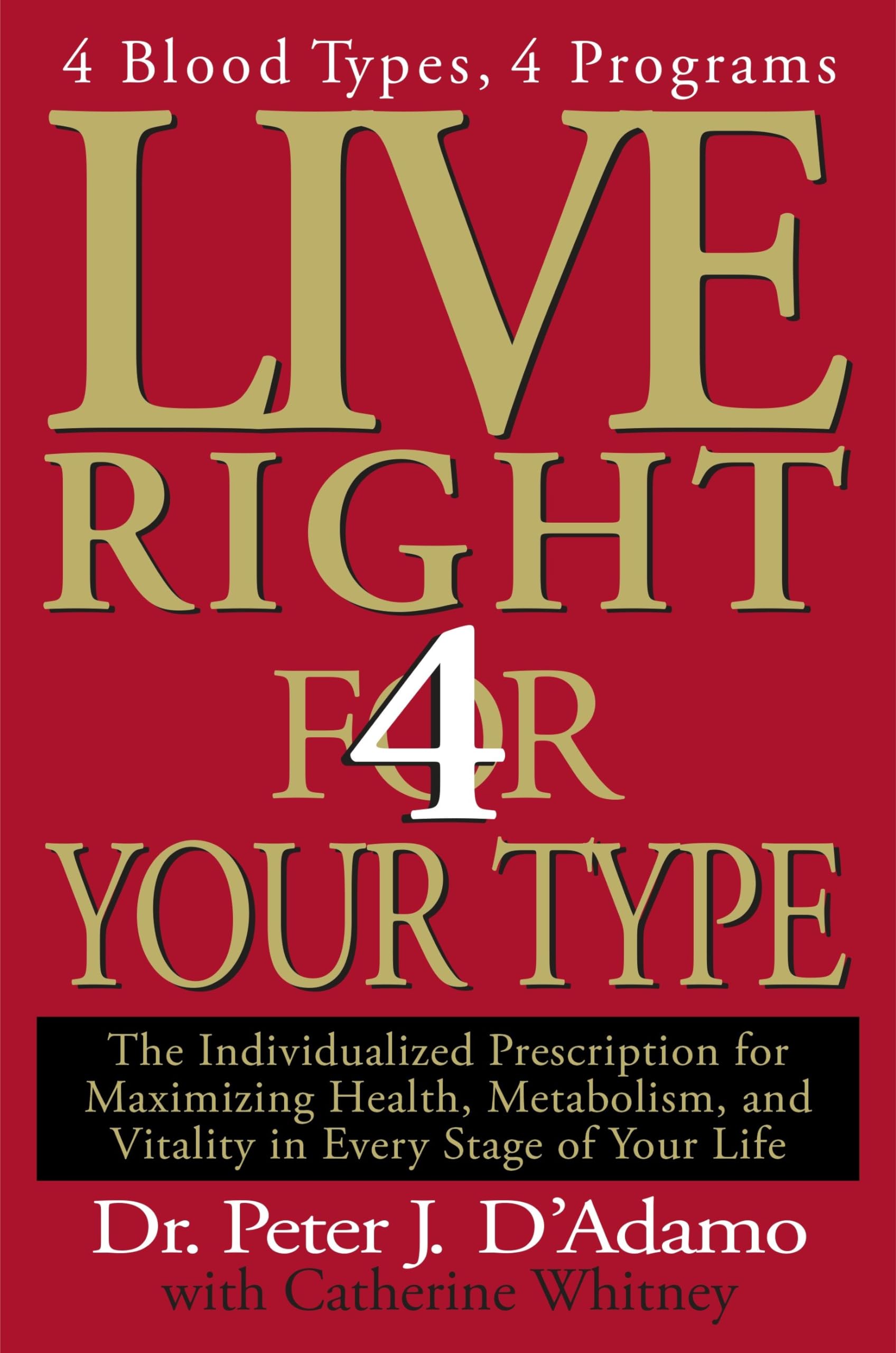 Algopix Similar Product 11 - Live Right 4 Your Type 4 Blood Types