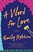 Algopix Similar Product 9 - A Word for Love: A Novel