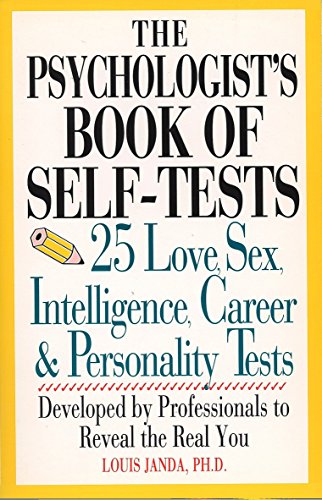 Algopix Similar Product 7 - The Psychologists Book Of SelfTests
