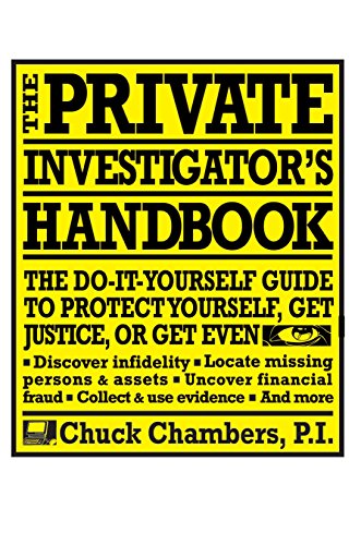 Algopix Similar Product 14 - The Private Investigator Handbook The