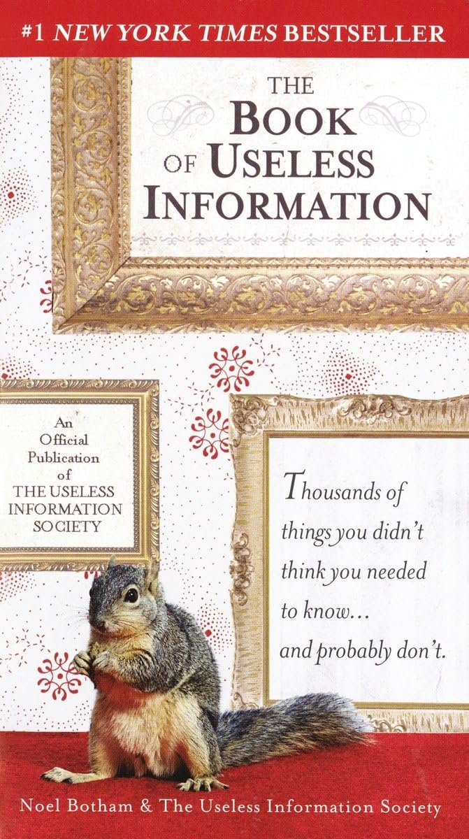 Algopix Similar Product 4 - The Book of Useless Information