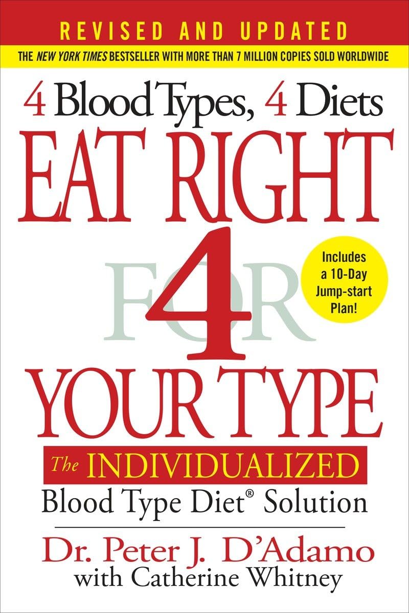 Algopix Similar Product 14 - Eat Right 4 Your Type Revised and