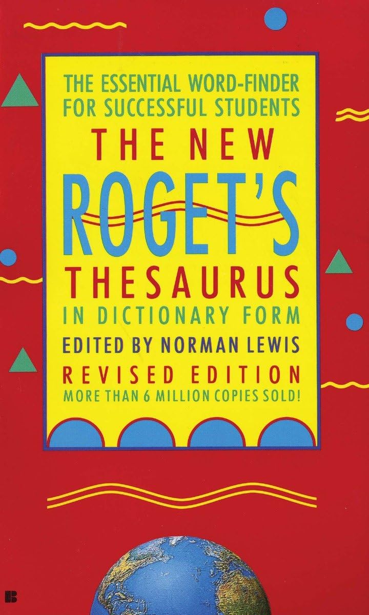 Algopix Similar Product 15 - The New Rogets Thesaurus in Dictionary