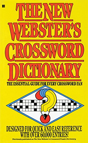 Algopix Similar Product 1 - The New Websters Crossword Dictionary