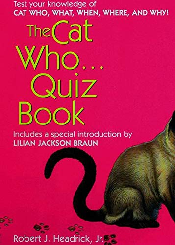 Algopix Similar Product 17 - The Cat Who Quizbook Test your