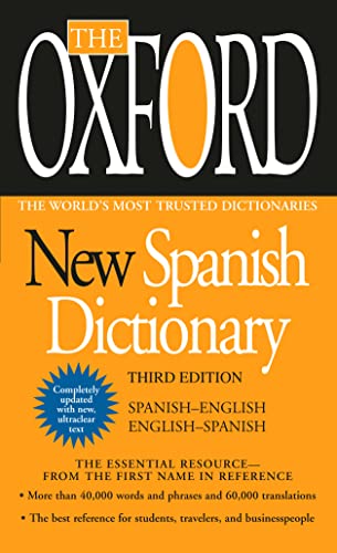 Algopix Similar Product 8 - The Oxford New Spanish Dictionary