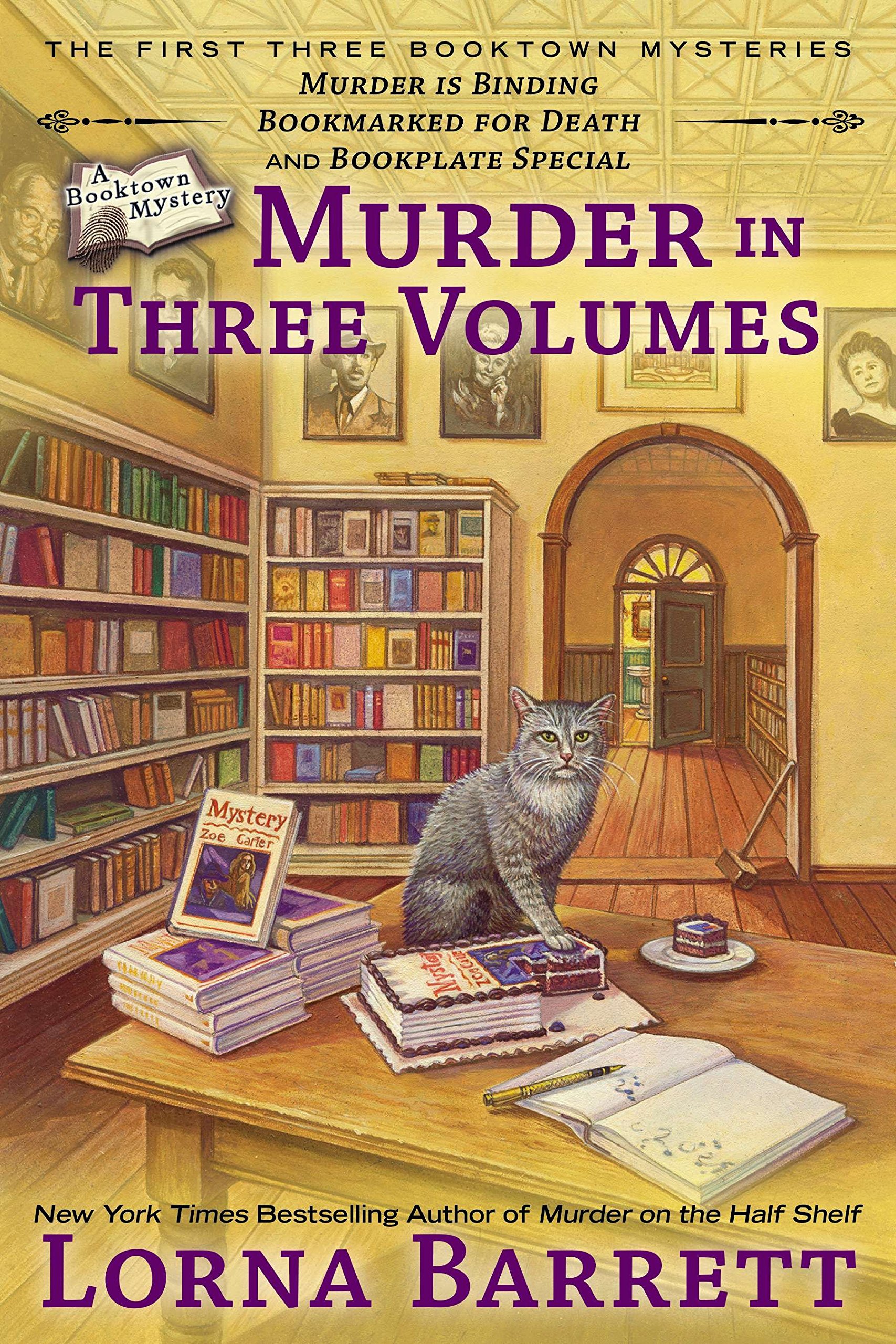 Algopix Similar Product 5 - Murder in Three Volumes A Booktown