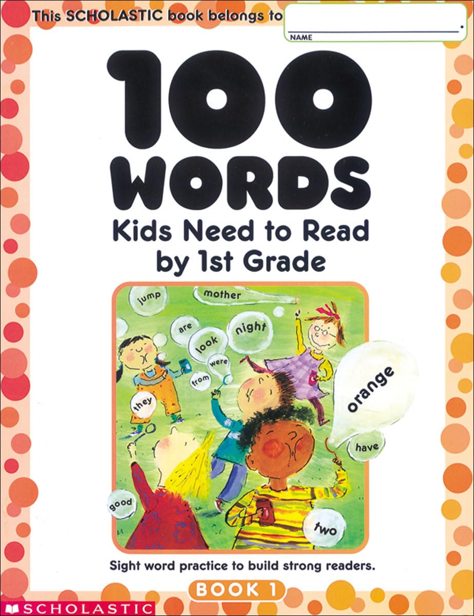 Algopix Similar Product 2 - 100 Words Kids Need to Read by 1st
