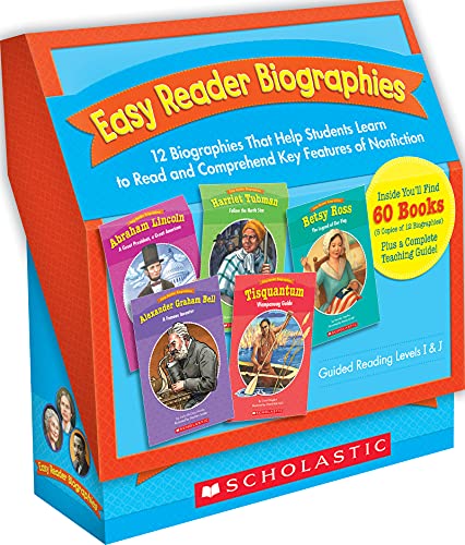 Algopix Similar Product 1 - Scholastic Easy Reader Biographies 12