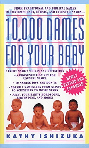 Algopix Similar Product 4 - 10,000 Names for Your Baby