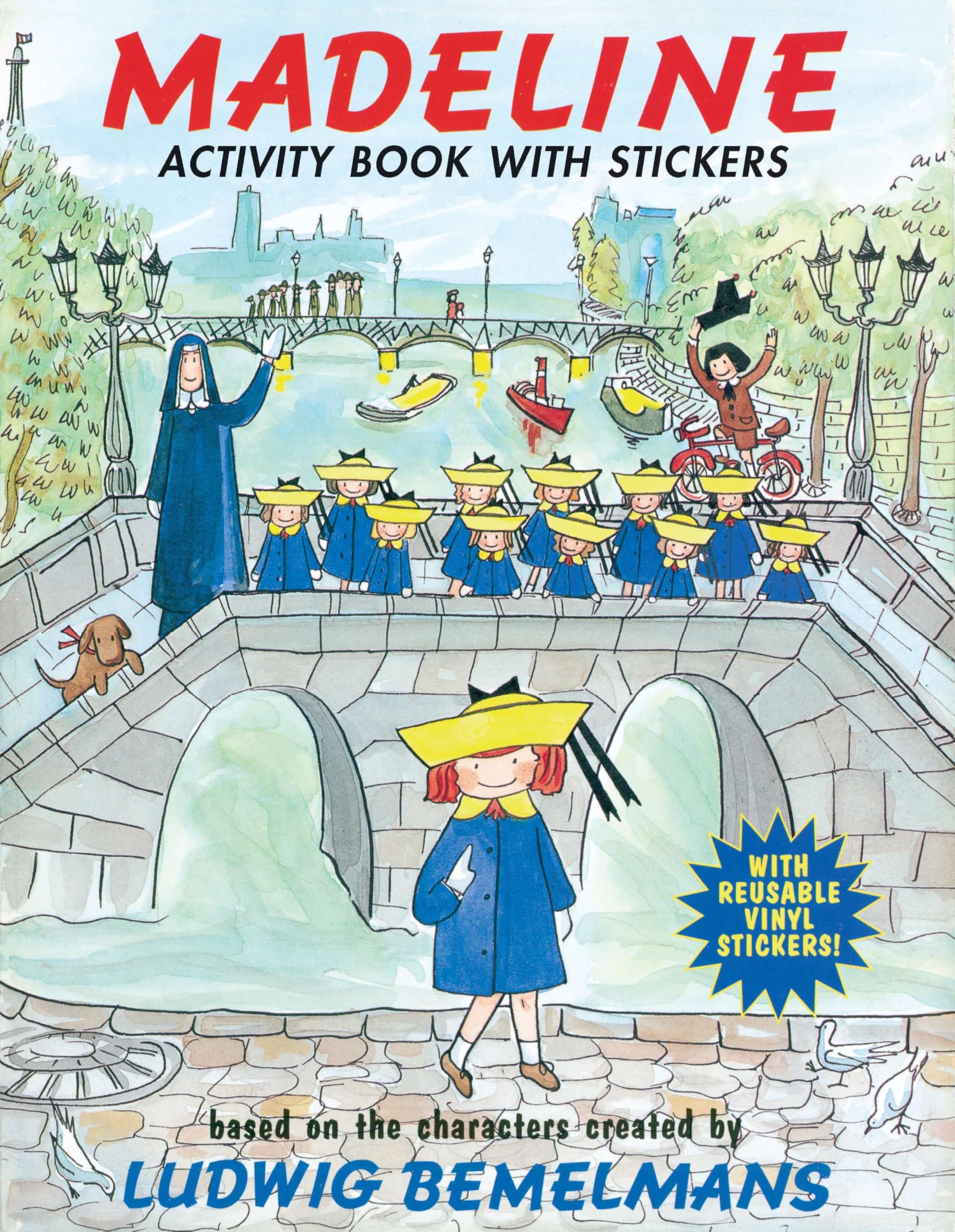 Algopix Similar Product 1 - Madeline: Activity Book with Stickers