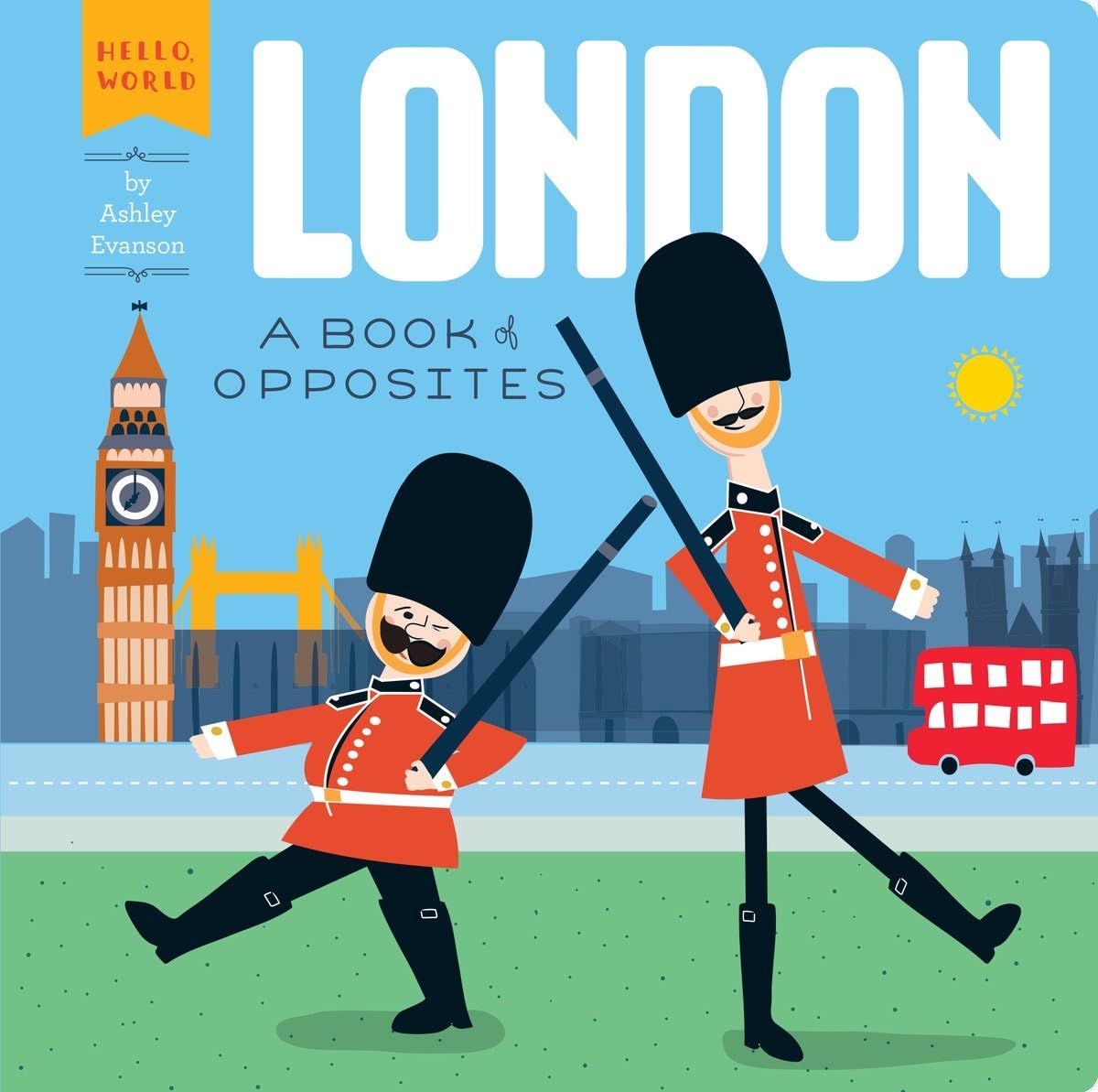 Algopix Similar Product 8 - London A Book of Opposites Hello