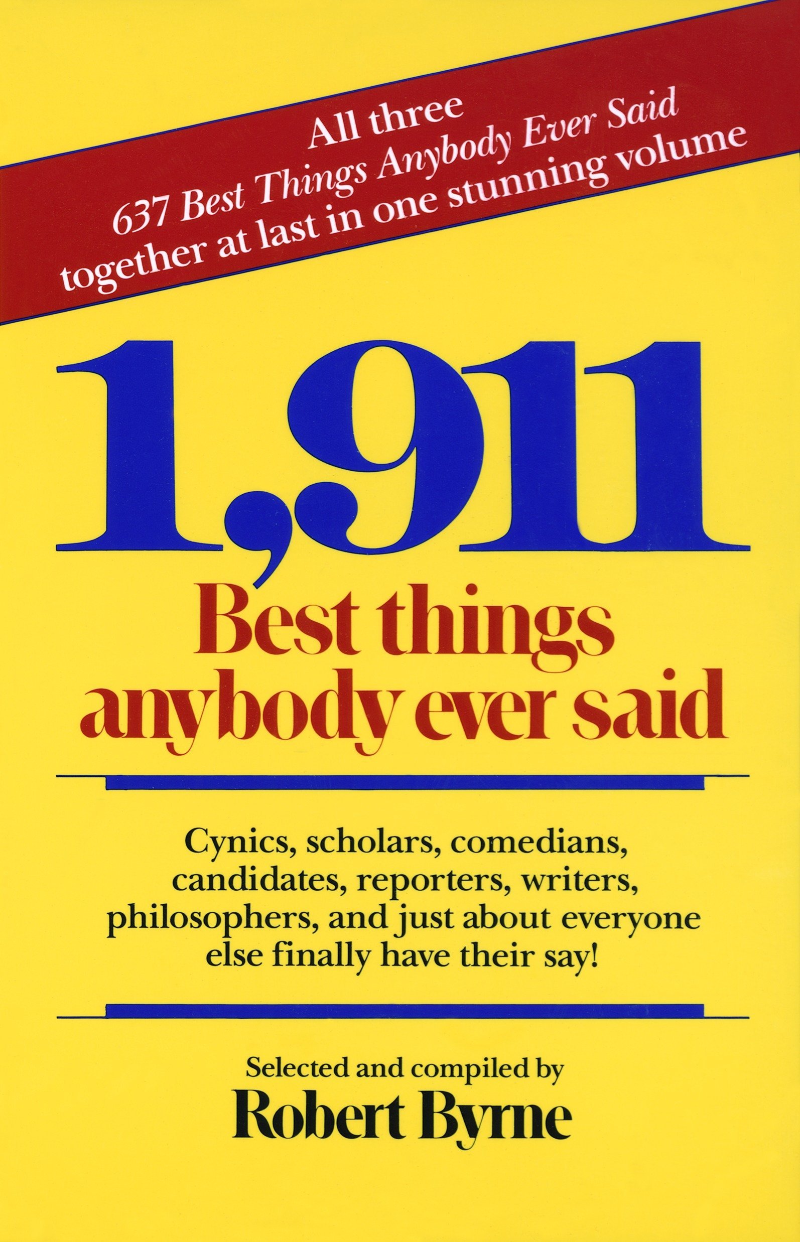 Algopix Similar Product 17 - 1911 Best Things Anybody Ever Said