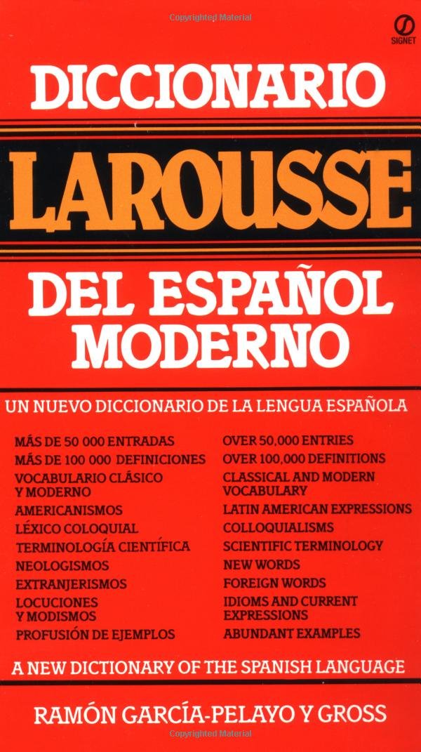 Algopix Similar Product 10 - Diccionario Larousse del Espaol