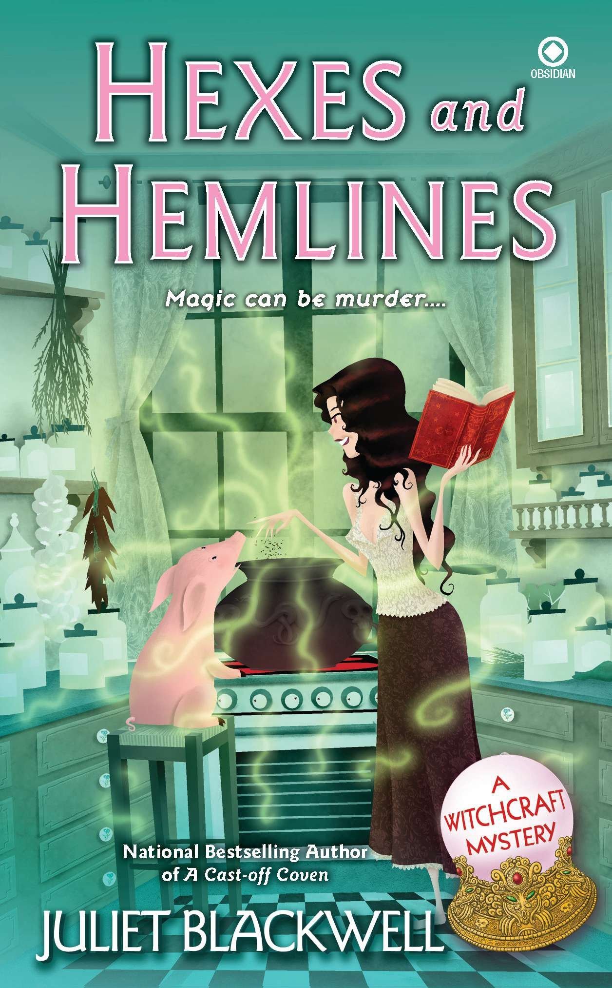 Algopix Similar Product 4 - Hexes and Hemlines: A Witchcraft Mystery