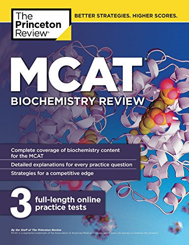 Algopix Similar Product 2 - MCAT Biochemistry Review Graduate