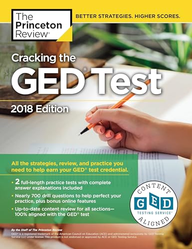 Algopix Similar Product 6 - Cracking the GED Test with 2 Practice