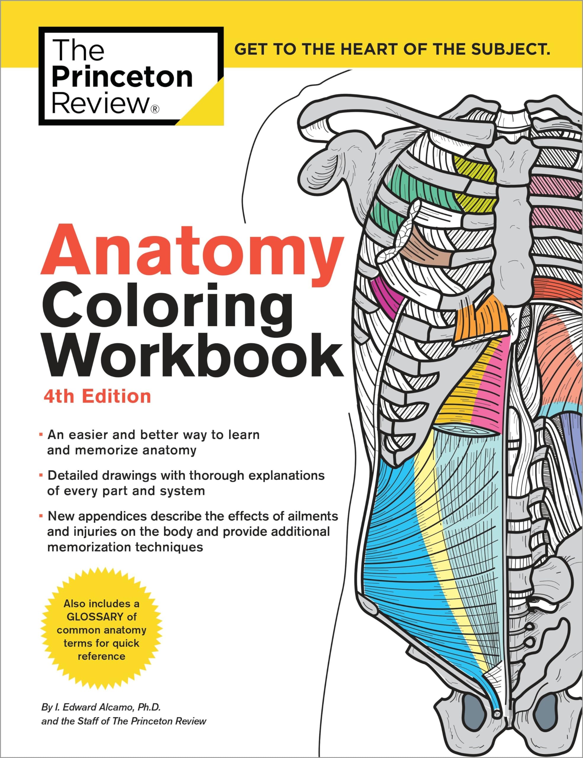 Algopix Similar Product 15 - Anatomy Coloring Workbook 4th Edition