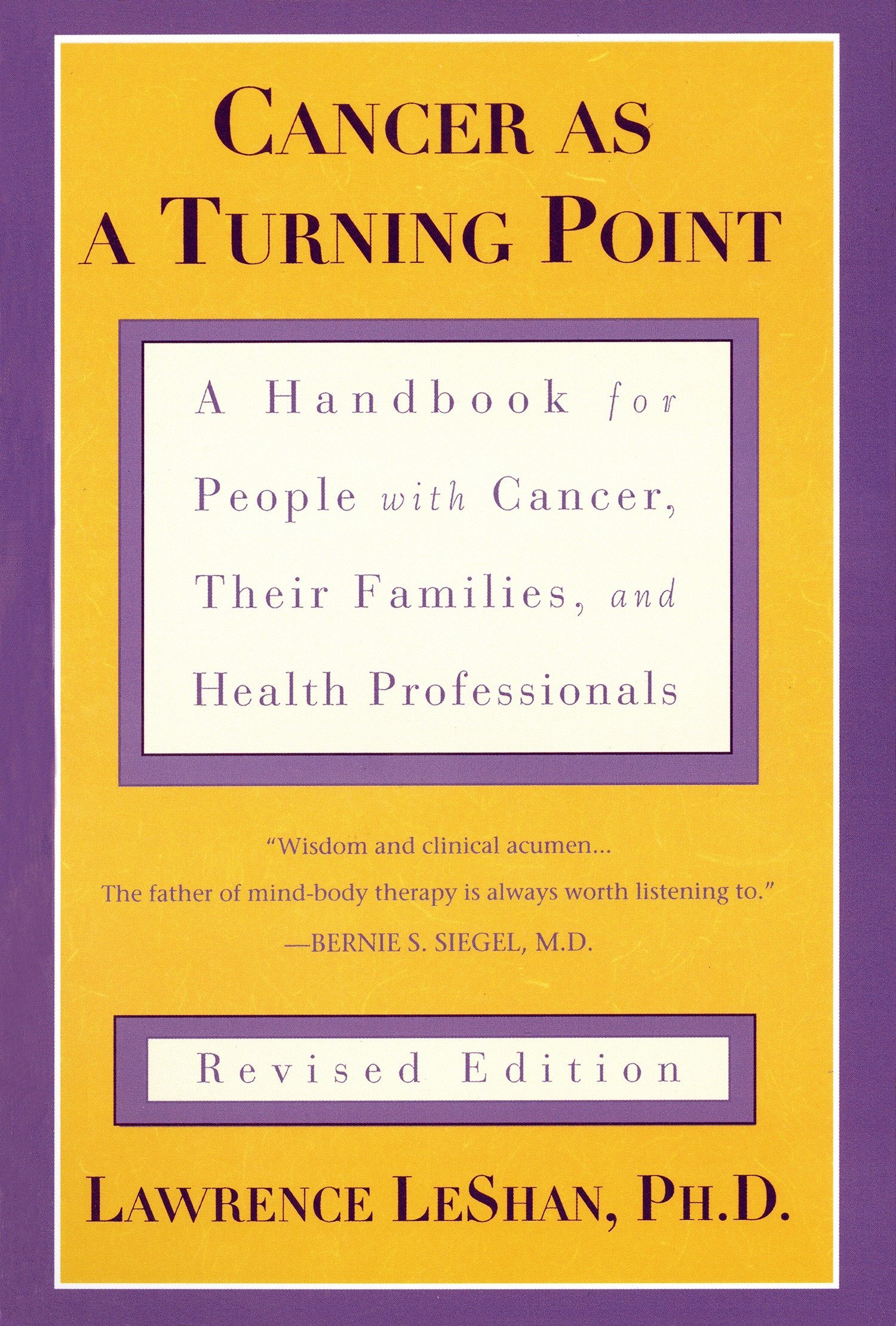 Algopix Similar Product 10 - Cancer As a Turning Point A Handbook