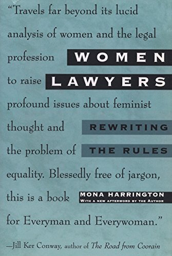 Algopix Similar Product 1 - Women Lawyers: Rewriting the Rules