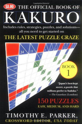 Algopix Similar Product 13 - The Official Book of Kakuro Book 1