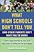Algopix Similar Product 11 - What High Schools Dont Tell You And