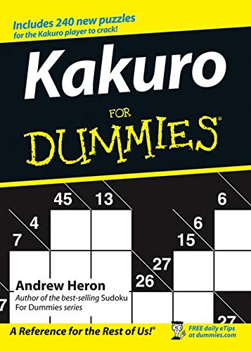 Algopix Similar Product 10 - Kakuro For Dummies