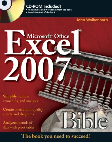 Algopix Similar Product 14 - Excel 2007 Bible