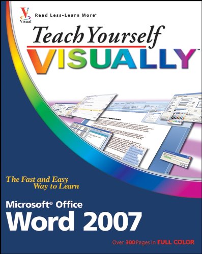 Algopix Similar Product 18 - Teach Yourself VISUALLY Word 2007