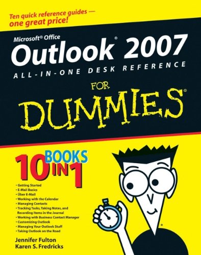 Algopix Similar Product 10 - Outlook 2007 AllinOne Desk Reference