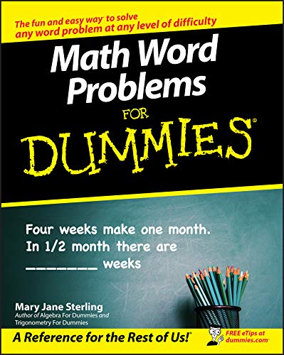 Algopix Similar Product 3 - Math Word Problems For Dummies