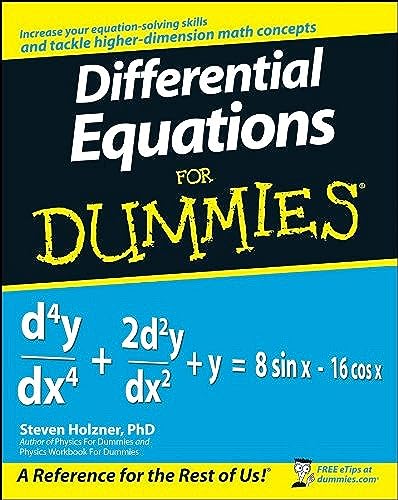 Algopix Similar Product 14 - Differential Equations For Dummies