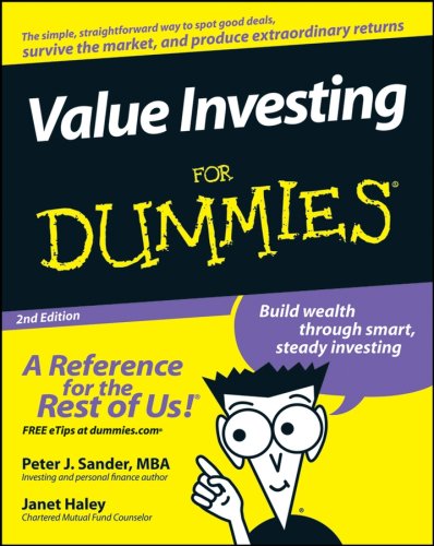 Algopix Similar Product 11 - Value Investing For Dummies, 2nd Edition
