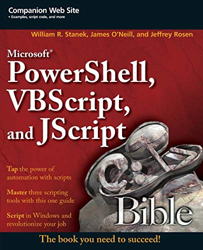 Algopix Similar Product 3 - Microsoft PowerShell VBScript and
