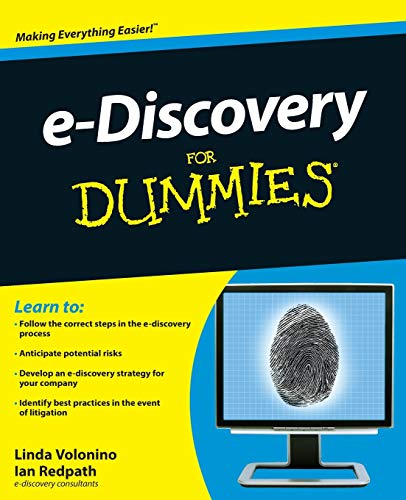 Algopix Similar Product 10 - e-Discovery For Dummies